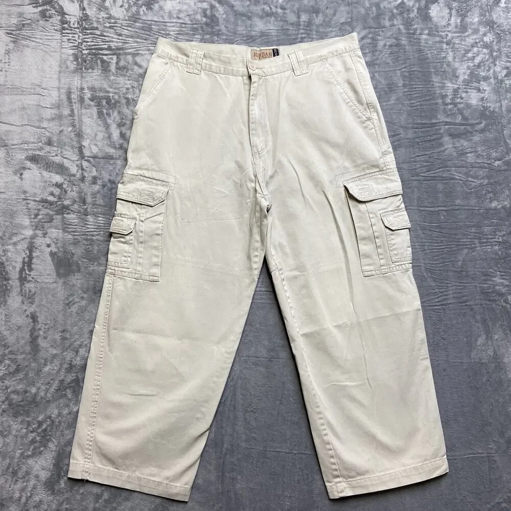 Vintage Jordan By Claudio‎ Muck Cargo Pants Men’s Size 36x30 Beige Pants